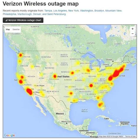 Other Tips. . Verizon cell outage map